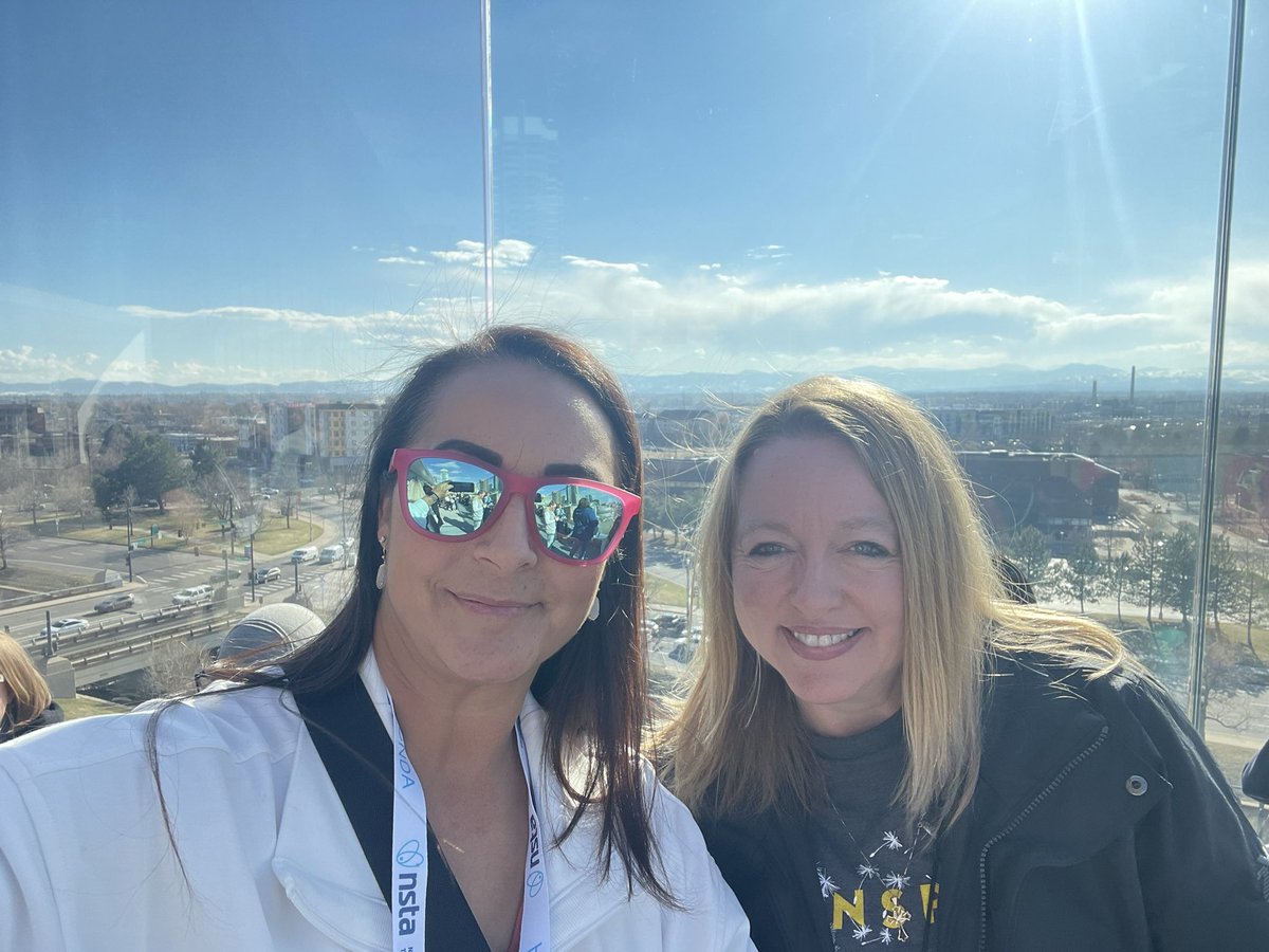 MsTumiSTEMSaavy's tweet photo. Made it to Denver for the NSTA Conference! Excited for a full day of learning tomorrow and Friday! https://t.co/Au1mVH8t7Z