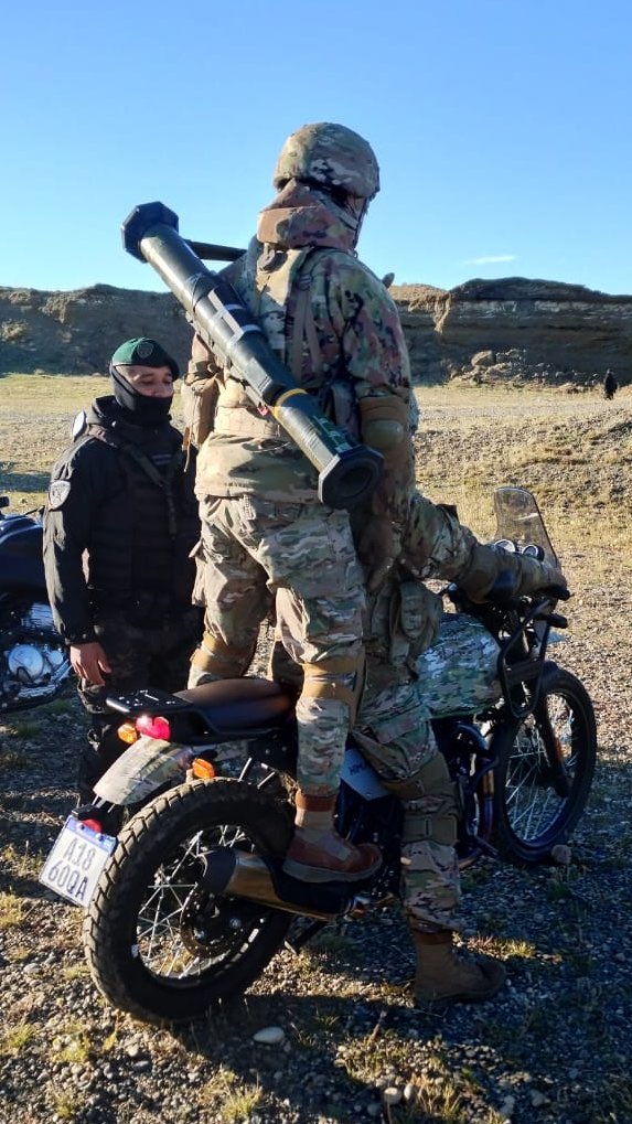 Royal Enfield Himalayan Featured in Argentine Army Exercises