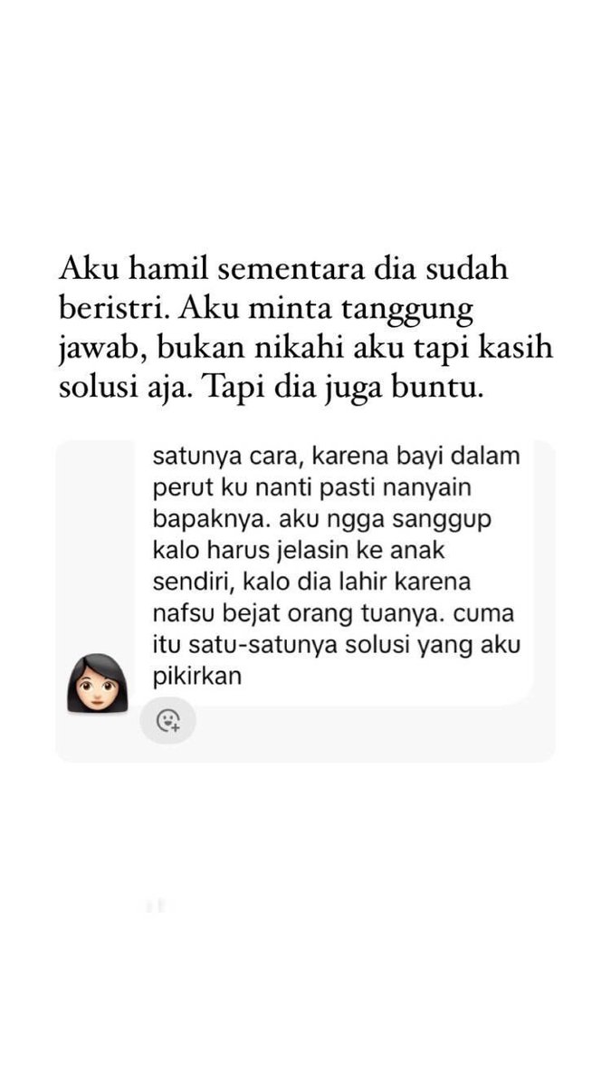 whoopziiy's tweet photo. Cuma bisa geleng-geleng bacanya🙃

Udah tau suami orang, kenapa tetep di gas aja mbakk🙄 https://t.co/RWPjLeWT0b