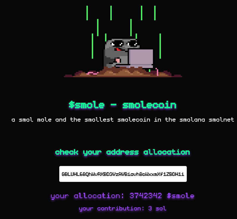 牛市來玩一點meme幣，kongz together strong !!!
<a href="/smolecoin/">smole</a> 
@0xDekadente