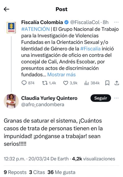 Rechazo la violencia transf&oacute;bica de Claudia Quintero hacia Charlotte Callejas. Claudia tambi&eacute;n me violent&oacute;<a href="/tag/desnuda"class="tags"><span>#desnuda</span></a>