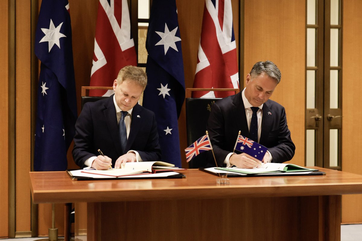 Australia and the UK have signed a refreshed Defence and Security Cooperation Agreement, reflecting a renewed focus on the defence partnership between our two nations. As the world becomes more complex and uncertain, we must modernise our most important partnerships.