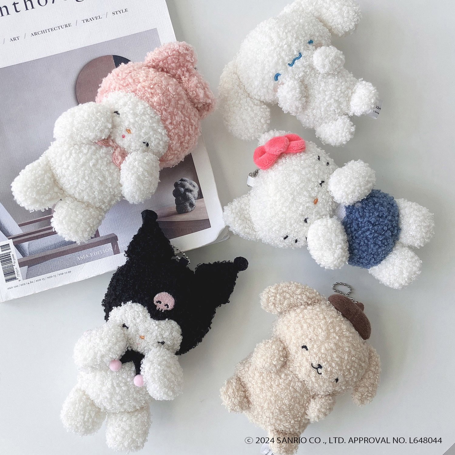 サンリオ ポムポムプリン ぬいぐるみ レトロポーズ S