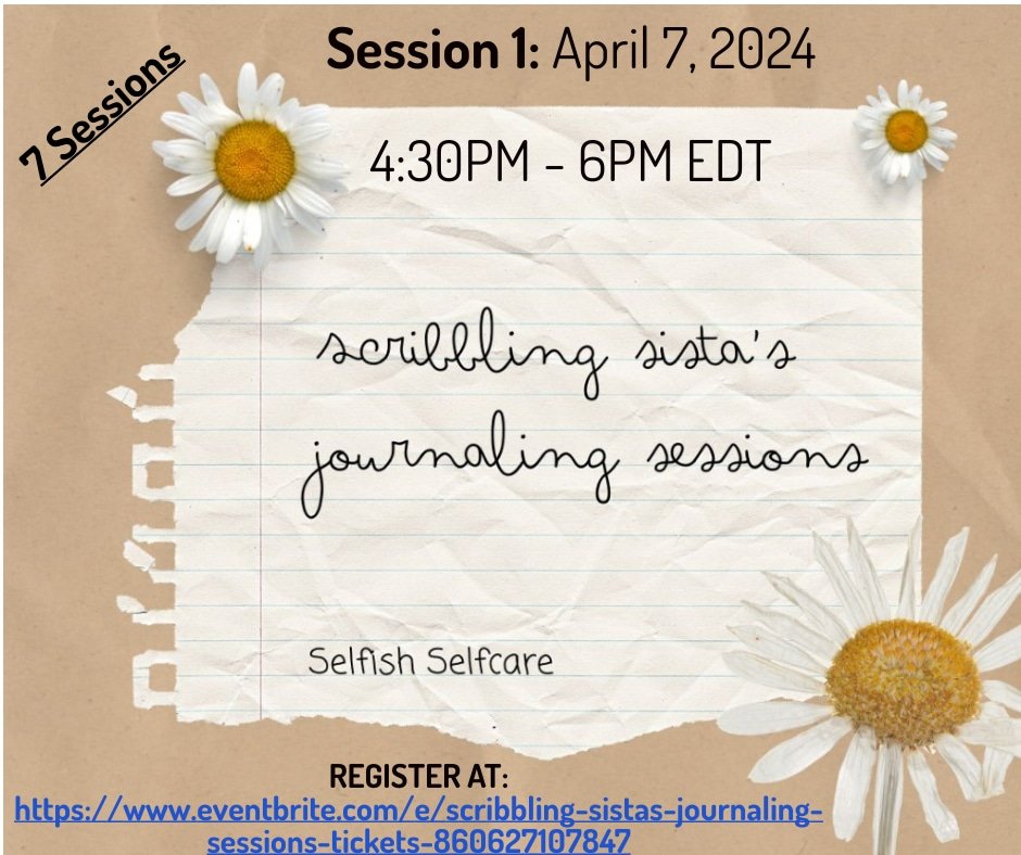 PoetRDF's tweet image. Register at eventbrite.com/e/scribbling-s…
#SelfCare 
#ScribblingSistas