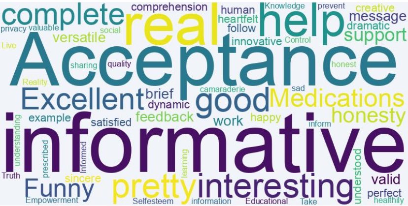 This is how people describe my educational tool for HIV self-management. I am so proud :”)