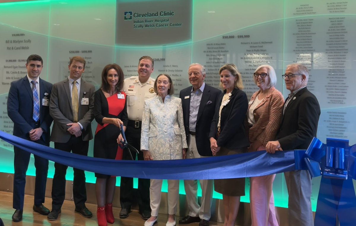 John Greskovich MD, MBA (@jgreskovichmd) on Twitter photo I greatly enjoyed the Celebratory Ribbon Cutting Event for our new #brachytherapy suite at <a href="/CCIndianRiver/">Cleveland Clinic Indian River Hospital</a> Scully-Welsh Cancer Center. I am so proud of our Rad Onc Caregiver Team and their compassionate care of our grateful patients. <a href="/ConorDelaneyMD/">Conor Delaney</a> <a href="/IannottiJoseph/">Joseph P. Iannotti, MD, PhD</a> <a href="/DrJohnSuh/">John Suh</a> I greatly enjoyed the Celebratory Ribbon Cutting Event for our new #brachytherapy suite at <a href="/CCIndianRiver/">Cleveland Clinic Indian River Hospital</a> Scully-Welsh Cancer Center. I am so proud of our Rad Onc Caregiver Team and their compassionate care of our grateful patients. <a href="/ConorDelaneyMD/">Conor Delaney</a> <a href="/IannottiJoseph/">Joseph P. Iannotti, MD, PhD</a> <a href="/DrJohnSuh/">John Suh</a>