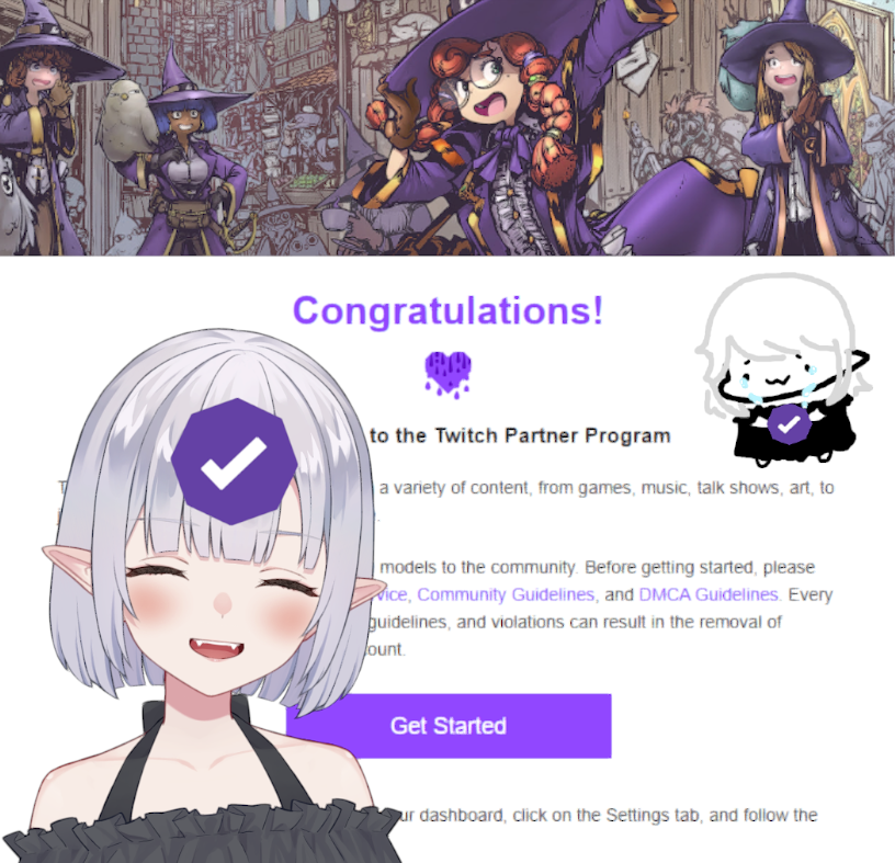 MiyanaKamiya's tweet photo. The day was already off to a good start, but this made it an even better one ٩(ˊᗜˋ*)و ♡

I can't believe we hit TWITCH PARTNER ! Thank you to everyone who believed in me and motivated me every step of the way- I wouldn't be here without your support !

Thank you to my community for always supporting me and loving me so unconditionally, you all mean so much to me. I am so incredibly proud and grateful to be surrounded by the kindest and generous people I've ever met ! (੭´͈ ᐜ `͈)੭♡

I have so much planned for the future- I hope you'll be there for the ride ! ʚ(*´꒳`*)ɞ