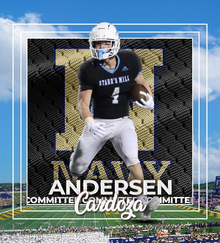 Committed!! @NavyFBrecruit @NavyFB @Drew_Cronic @SMRecruiting1 @SMHSfootball