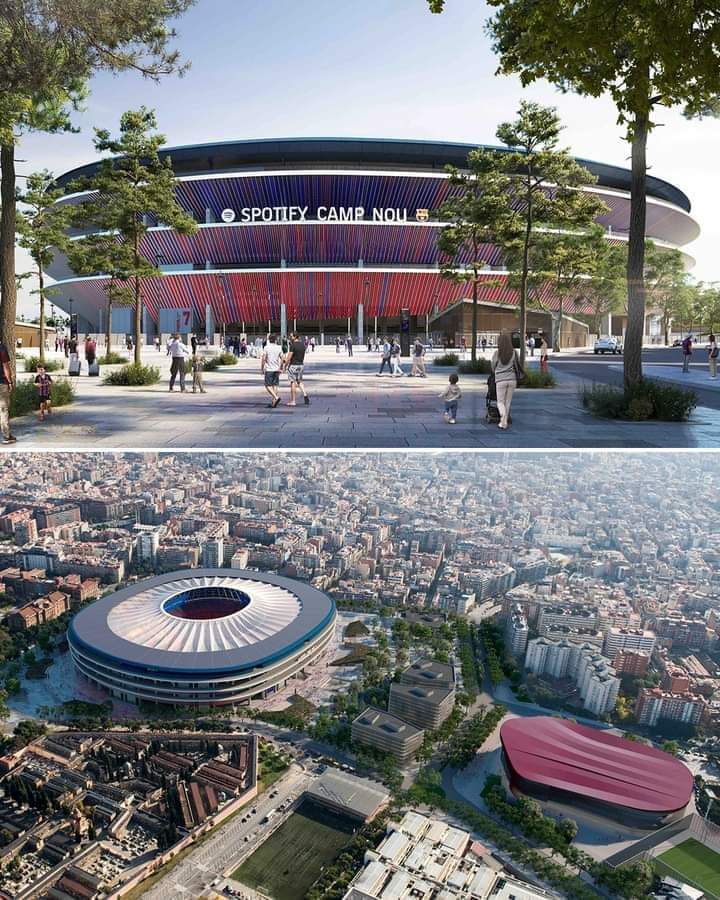 Barcar fans can't pass by...

The new Spotify Camp Nou 🤩