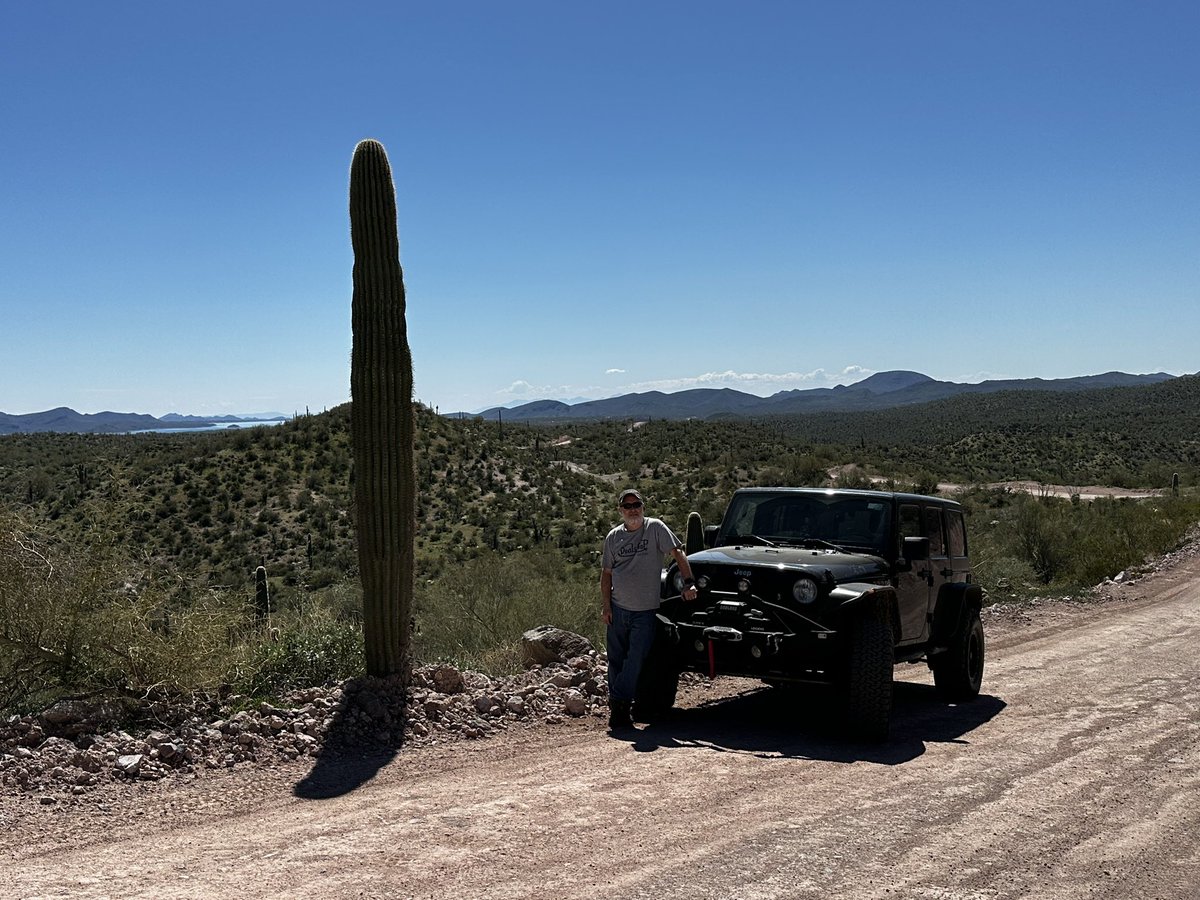 DVitous's tweet image. Day 1 trail… 6.5 hrs 😬.  Backway to Crown King #jeep #jeeplife #jeeptalkshow