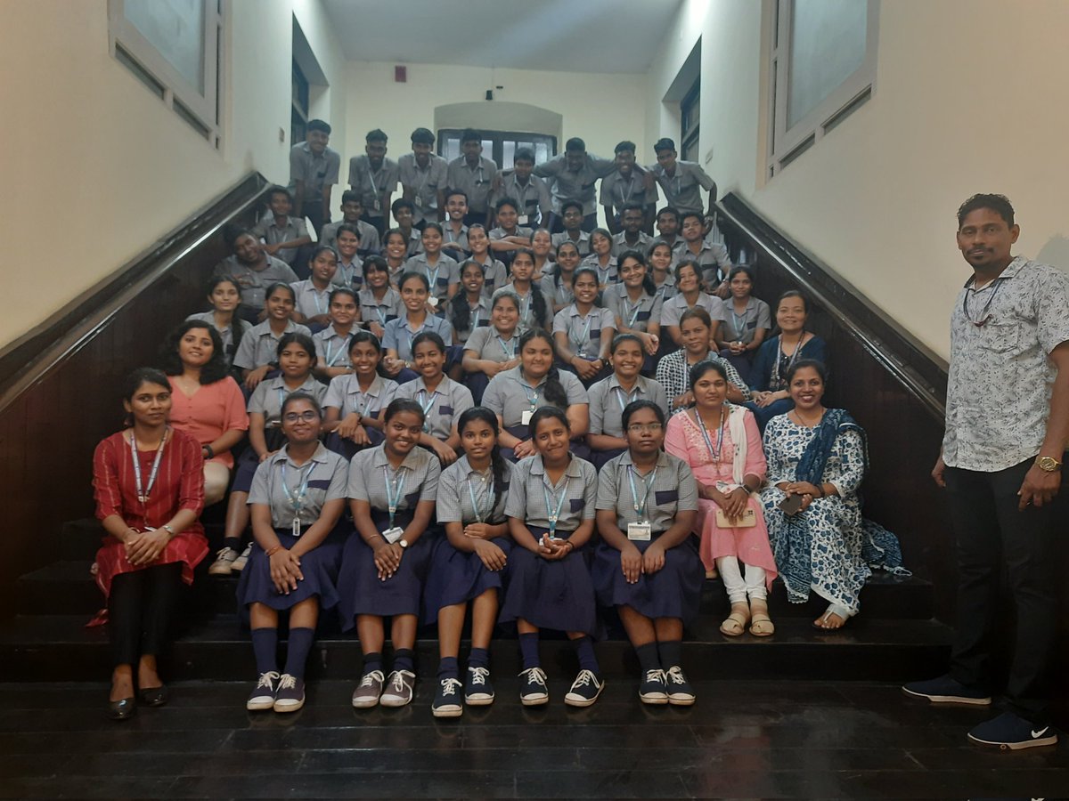 St. Thomas High School, Aldona visited the Museum with their faculties