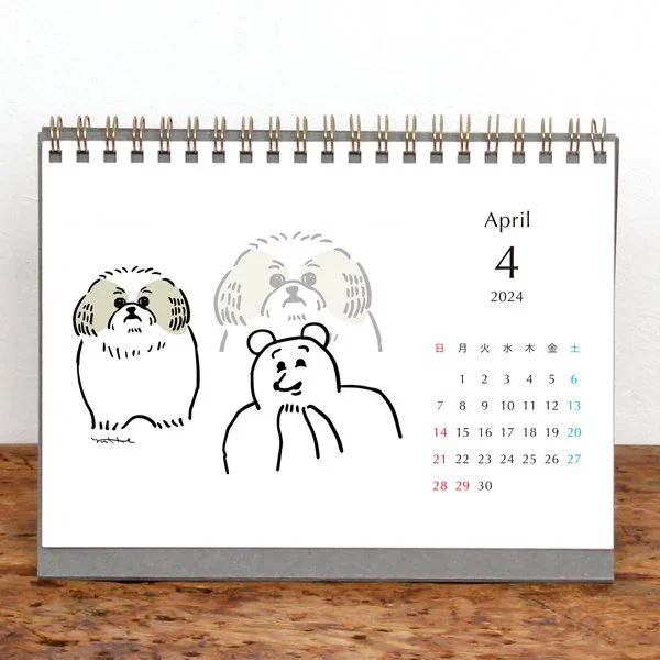 「PDAY SHOP」にて4月はじまりの
「犬と猫」カレンダーの販売を開始しました📅
●サイズ:3種(壁掛け・A3/卓上リング・2L/卓上プラケース・KG)
⚠ご注文【2024年4月21日(日)】まで
https://t.co/jdTDHj1OYB 