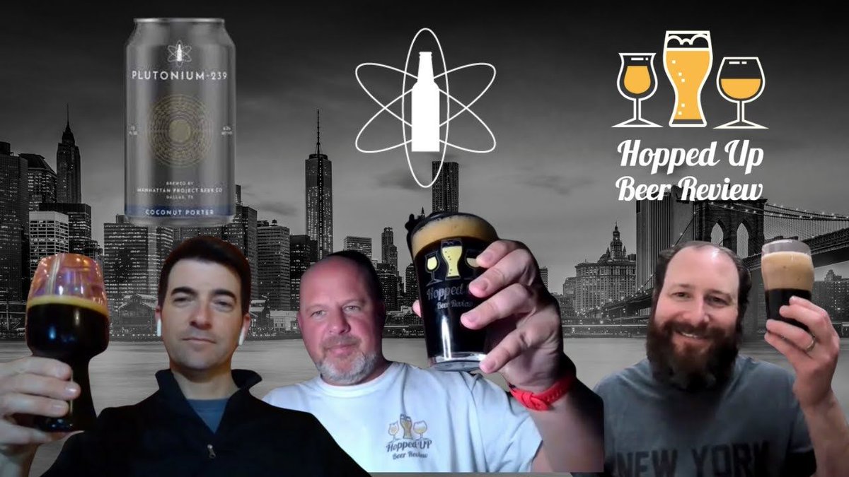 🍺 Atomic Brew Alert: Plutonium-239 Porter by Manhattan Project Beer (6.2% ABV) 🔥 Deep, dark, and mysteriously rich. Ready for a taste explosion? 👉 Taste test: buff.ly/4a2Ok7B 💣 What's your explosive beer pick? #Plutonium239 #Porter #ManhattanProjectBeer #BeerReview