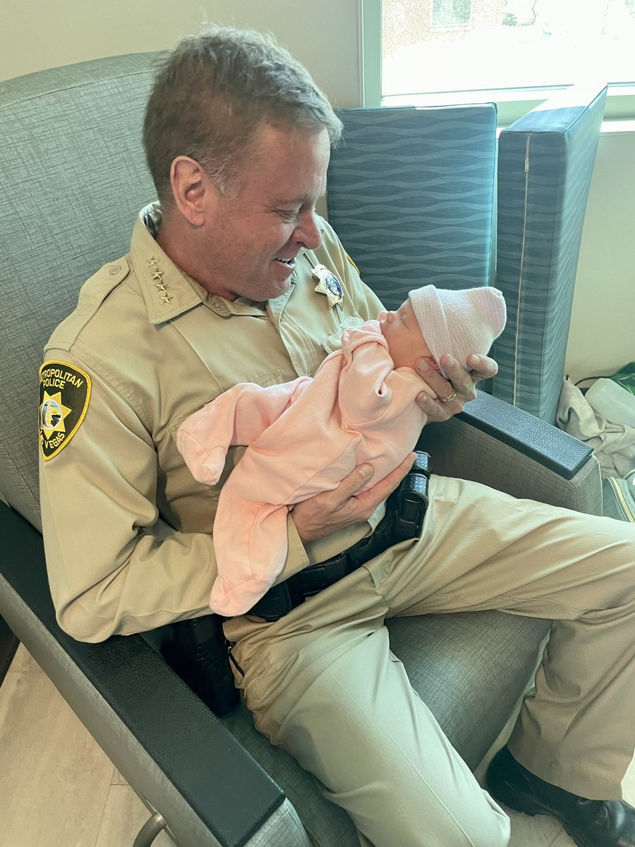 The Metro family is growing. I am overjoyed to meet my third grandchild (my first granddaughter). Little Madi is a blessing to our family. Both of her parents serve our community with LVMPD.
