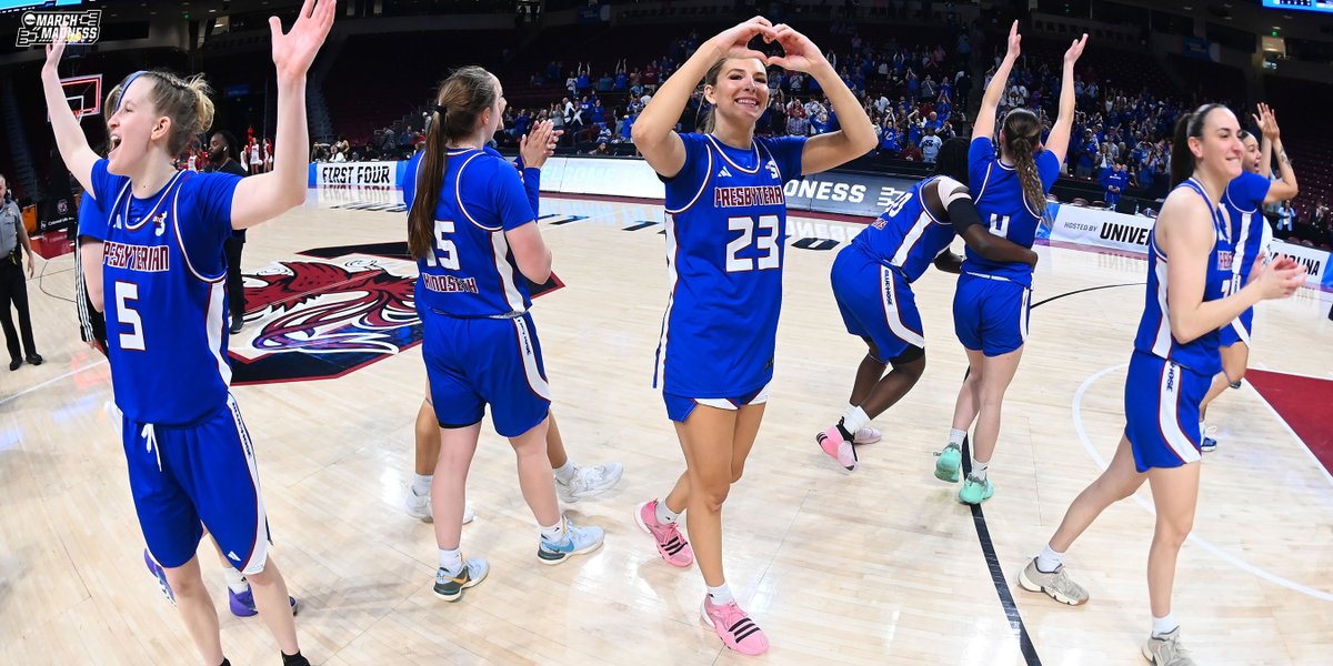 MarchMadnessWBB's tweet photo. See you Friday! 🎉

#MarchMadness x @BlueHoseWBB https://t.co/4HXnwYp3aI