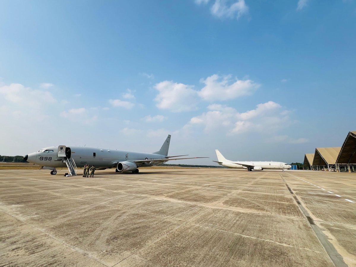 #BridgesofFriendship 🇮🇳 🤝 🇺🇲
#TigerTriumph24

# INSRajali at ENC will host @USNavy P8A at #Arakkonam for Exercise Tiger Triumph 24.
The aircraft will be participating in joint exercises aimed at enhancing interoperability for HADR missions in the #IOR