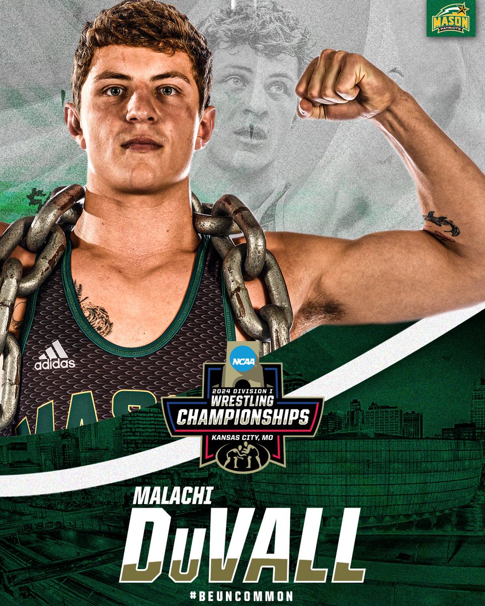 184 | Malachi DuVall (18-10) 🥇 MAC Champion ✳️ 12-2 record to finish the season Opening match @NCAA Championships: 🆚 #3 Oklahoma State’s Dustin Plott #BeUncommon