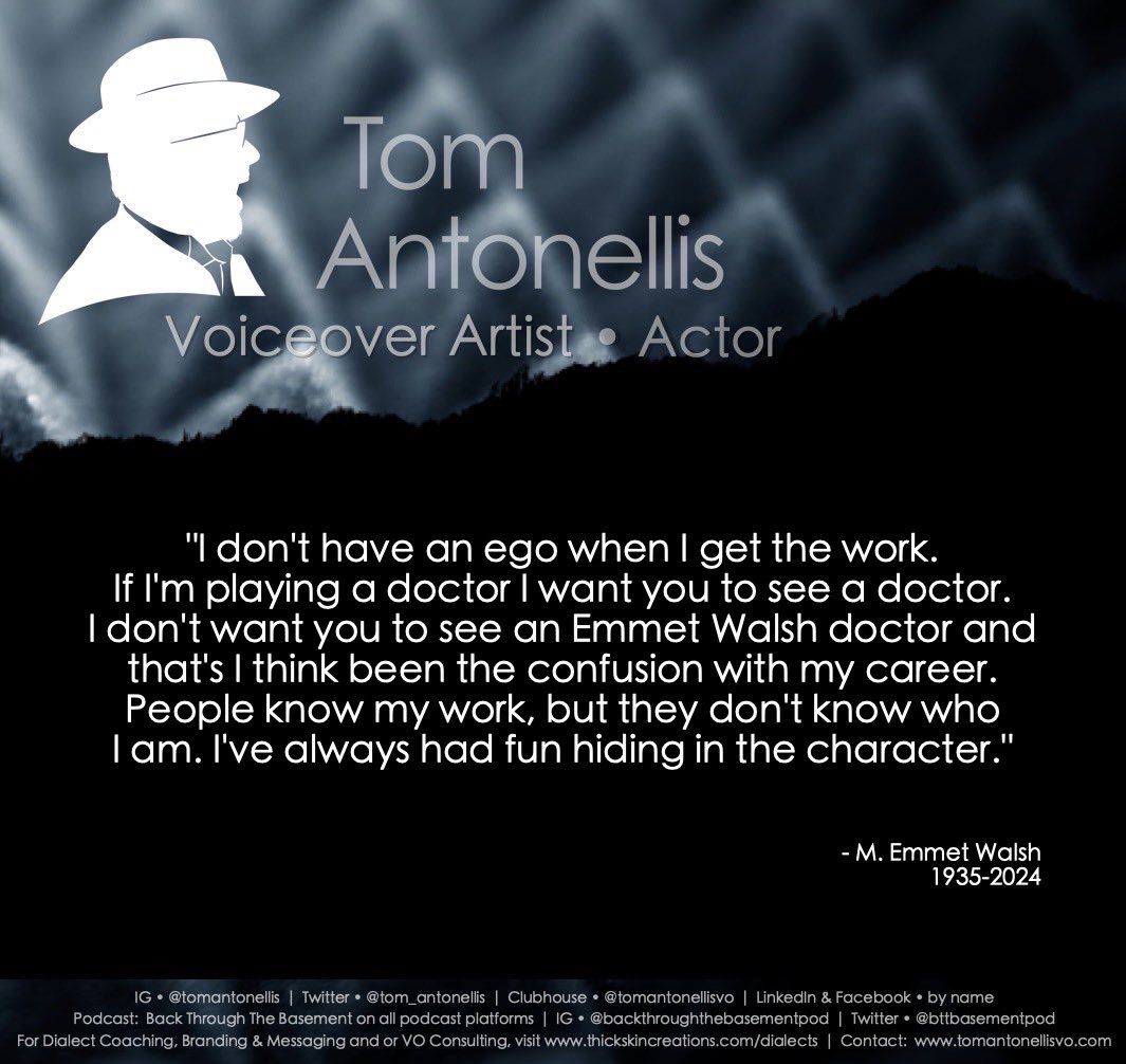 Tom Antonellis on X: “I don't have an ego when I get the work. If