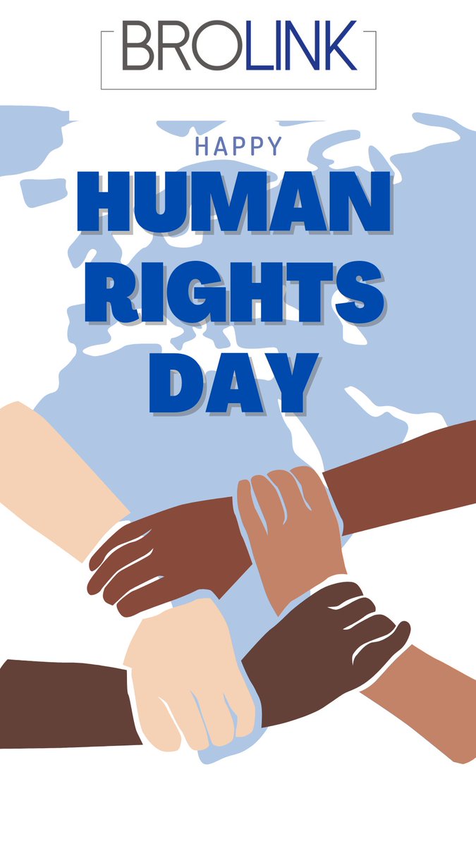 Happy Human Rights Day #brolink #HumanRightsDay