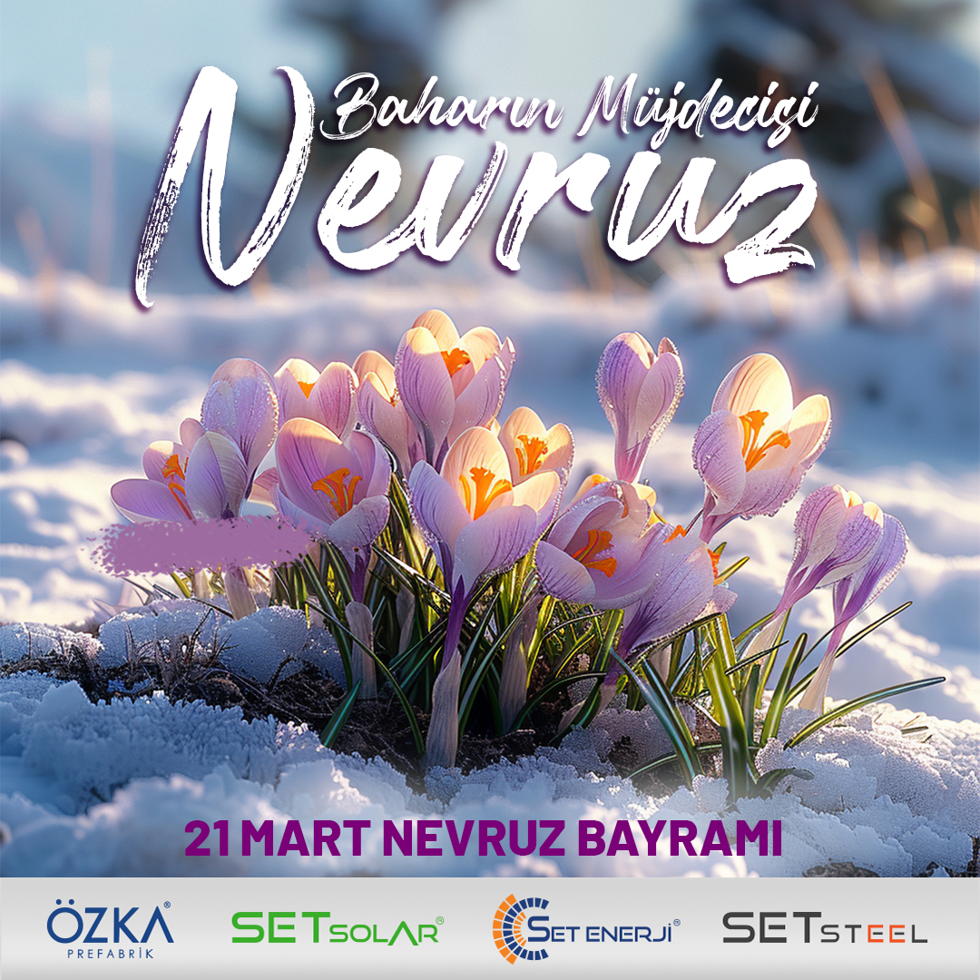 🌸 Nevruz Bayramınız Kutlu Olsun! 🌼 Bugün, doğanın uyanışını ve yeniden doğuşunu kutladığımız özel bir gün. Baharın gelişiyle birlikte umutlarımızın yeşerdiği, sevgi ve barışın yeşilin en güzel tonlarıyla harmanlandığı bir zaman dilimi olan nice Nevruz'lara! 🌿💫