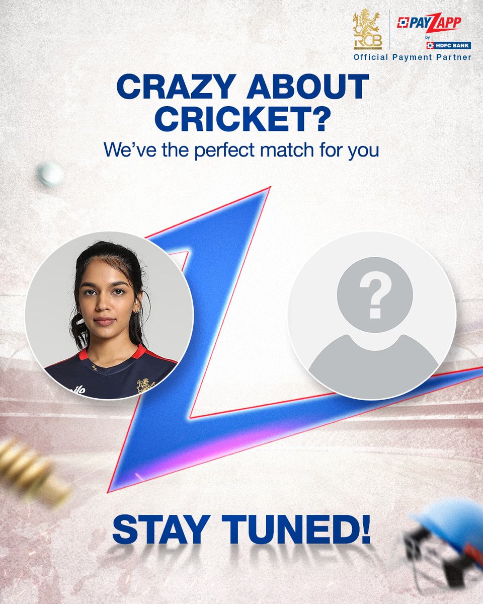 Your search for the perfect partner in cricket ends soon. Stay tuned and keep following us to know more