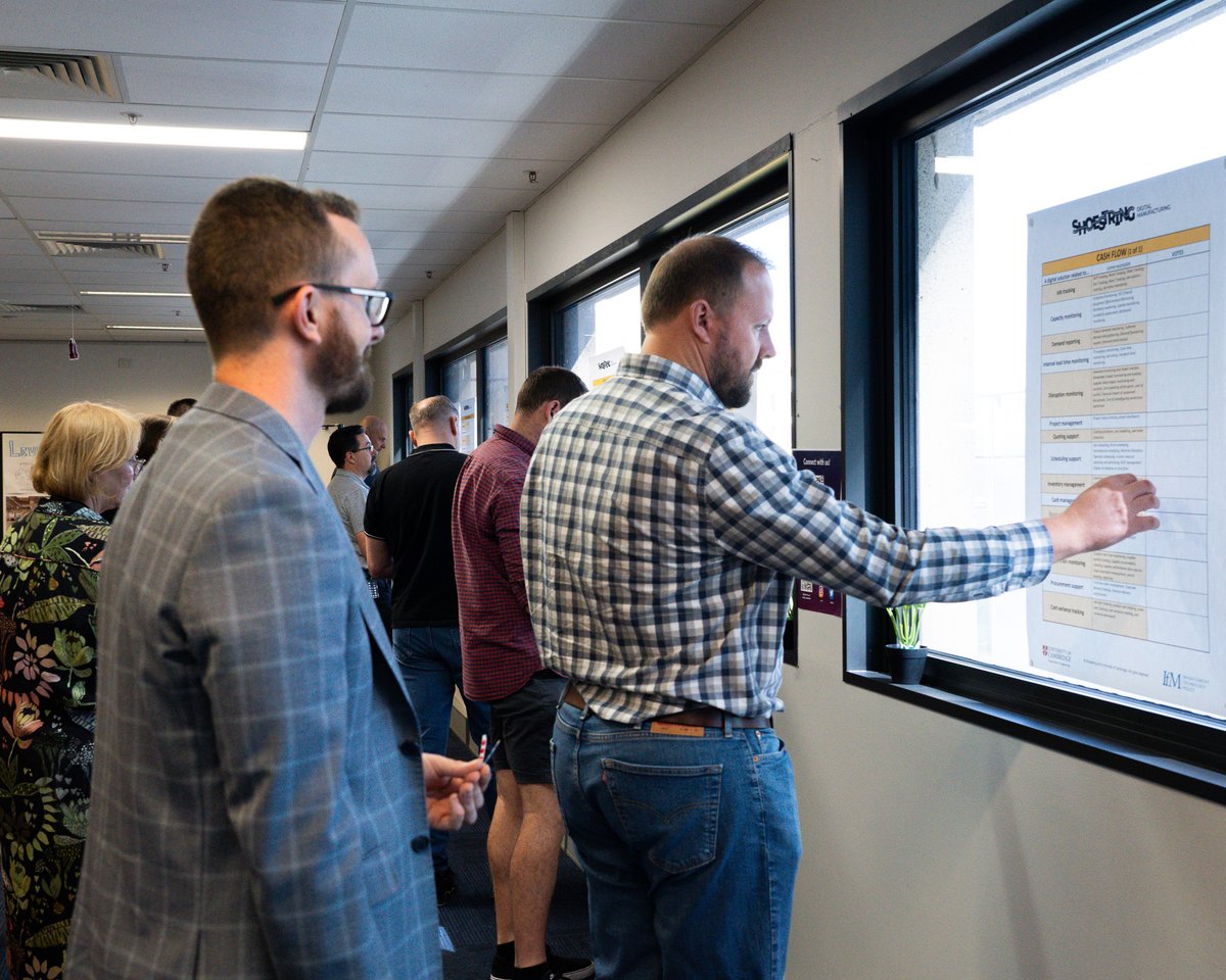 Diving into the world of low-cost digital solutions with Prof Duncan McFarlane from @IfMCambridge💡 This morning's workshop, was an exploration of identifying priorities to navigating constraints, the session sparked discussion on finding the perfect shoestring solution🔍