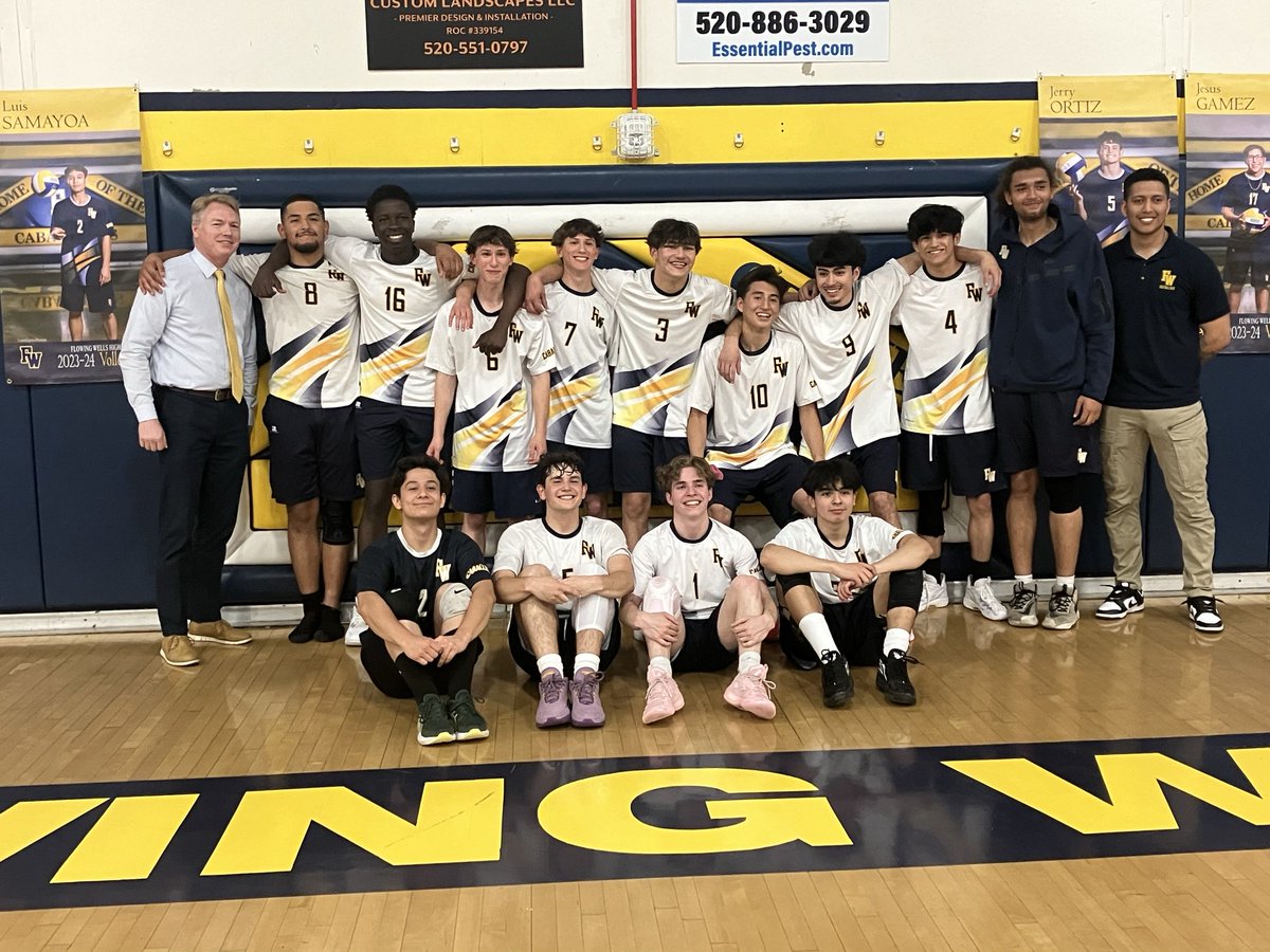 Congratulations to our Boys’Volleyball Team with our victory over Salpointe. A 5 game thriller. Go Cabs!