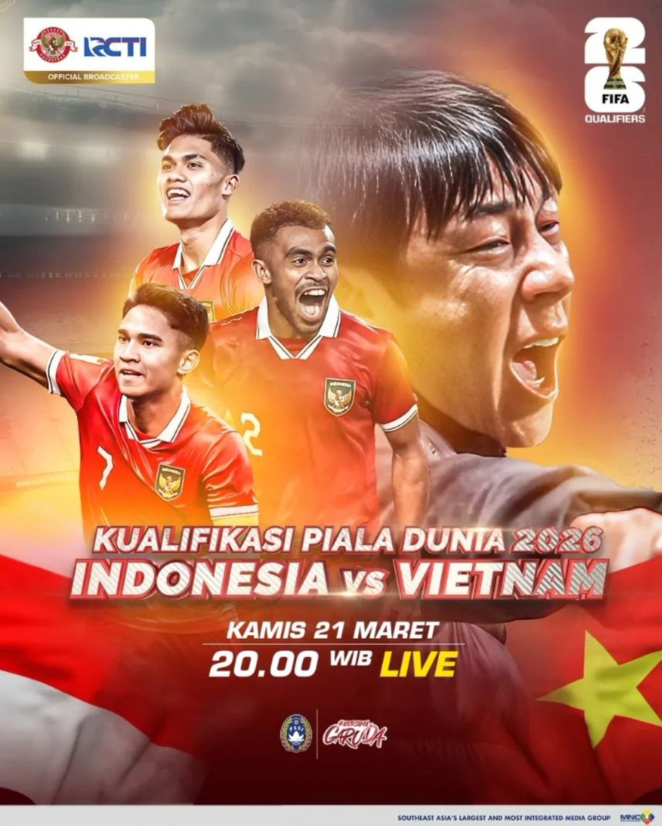 Lets Go Garuda, sampai ketemu di layar kaca ✌️

#TimnasDay