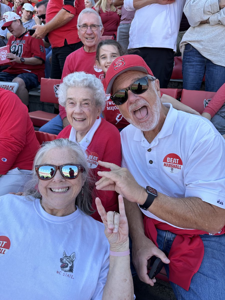 helen_phifer's tweet photo. GO PACK! One game that my Mom got to go to last year! She loves @PackFootball! #GivingPack @NCState @PackAthletics #OneWolfpack #Wolfies https://t.co/5fwh1fgSPc