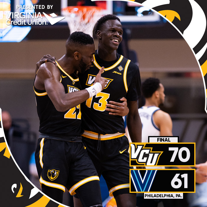 Moving on to the second round!

#LetsGoVCU