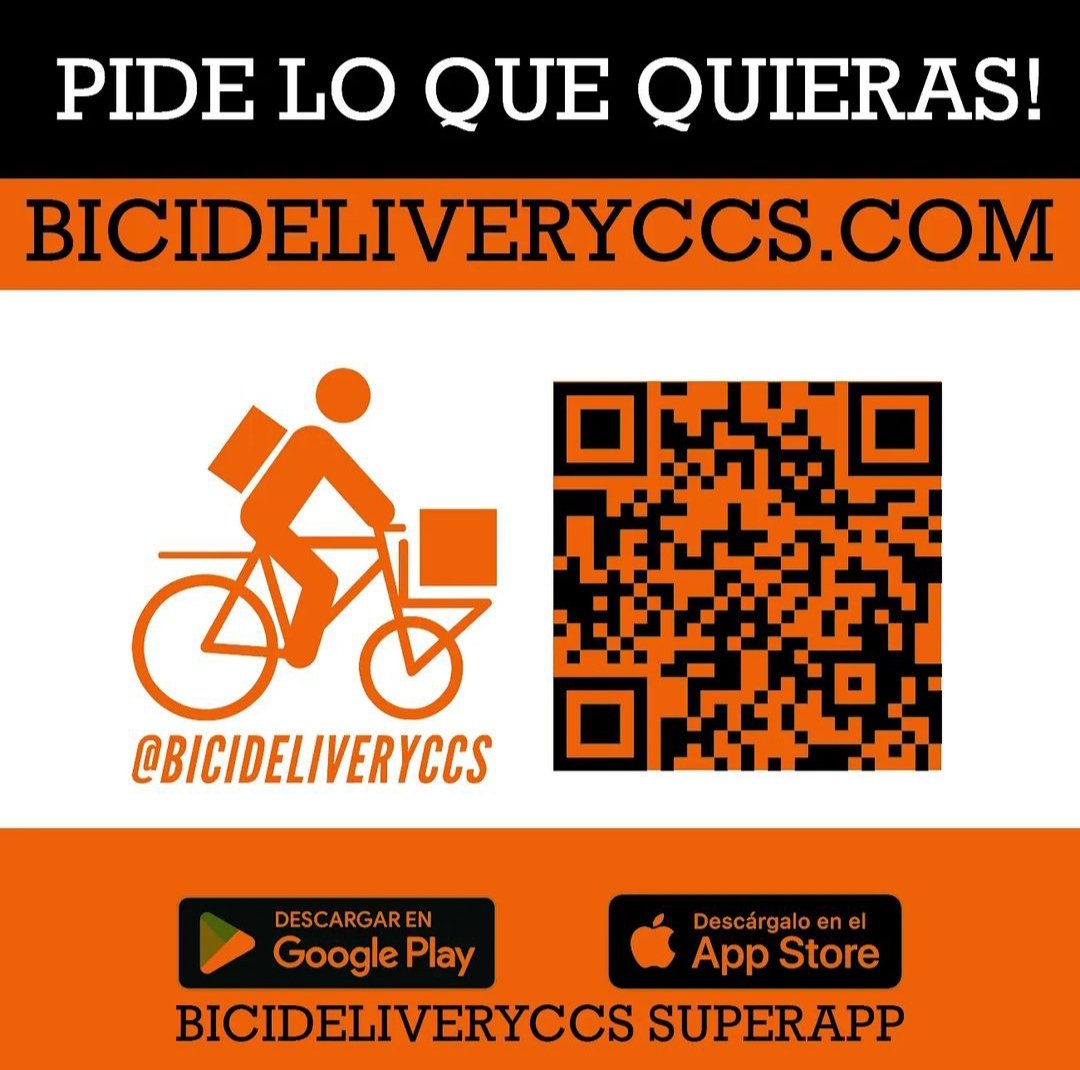DESCARGA LA APP🛍️ bicideliveryccs.com/es/content/qr