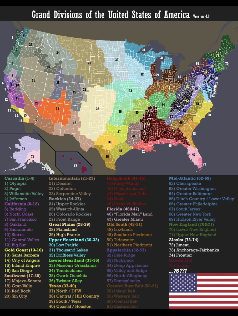 SaintRPh's tweet photo. Probably the most accurate of these types of maps I’ve seen. https://t.co/zxkTIBwu7Z