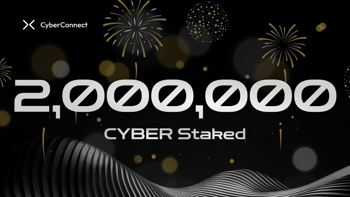 2 million CYBER staked!🤍

Exciting news coming soon... 🙌