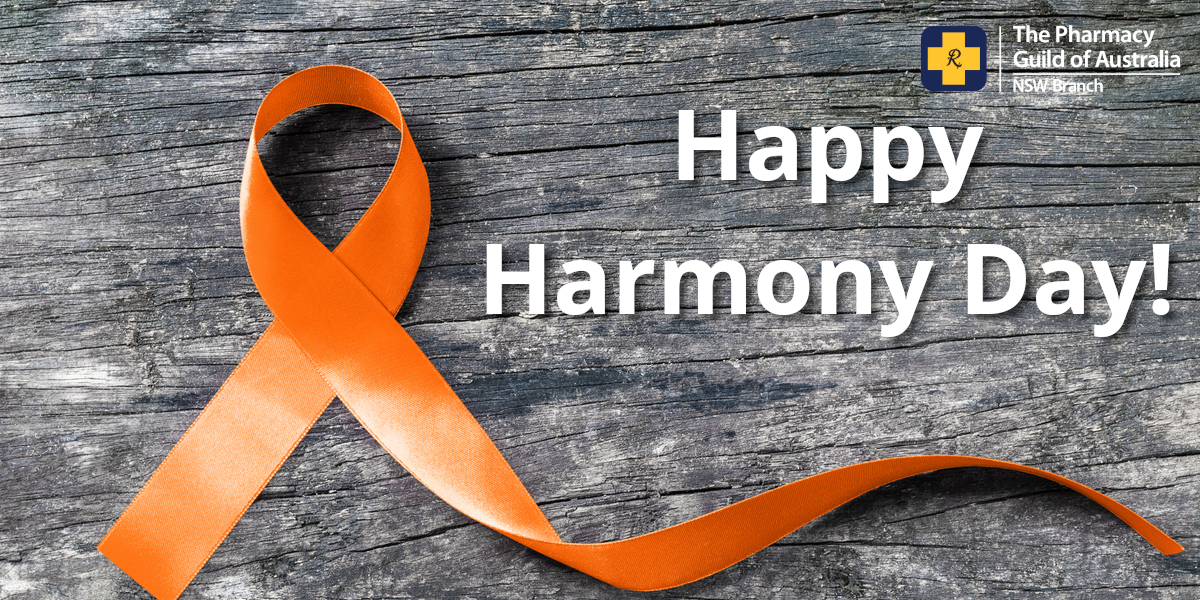 Happy Harmony Day!

We're incredibly proud to serve the remarkably diverse community pharmacy sector.

Australia's pharmacists come from every culture and every corner of the globe, helping keep Australian patients safe.