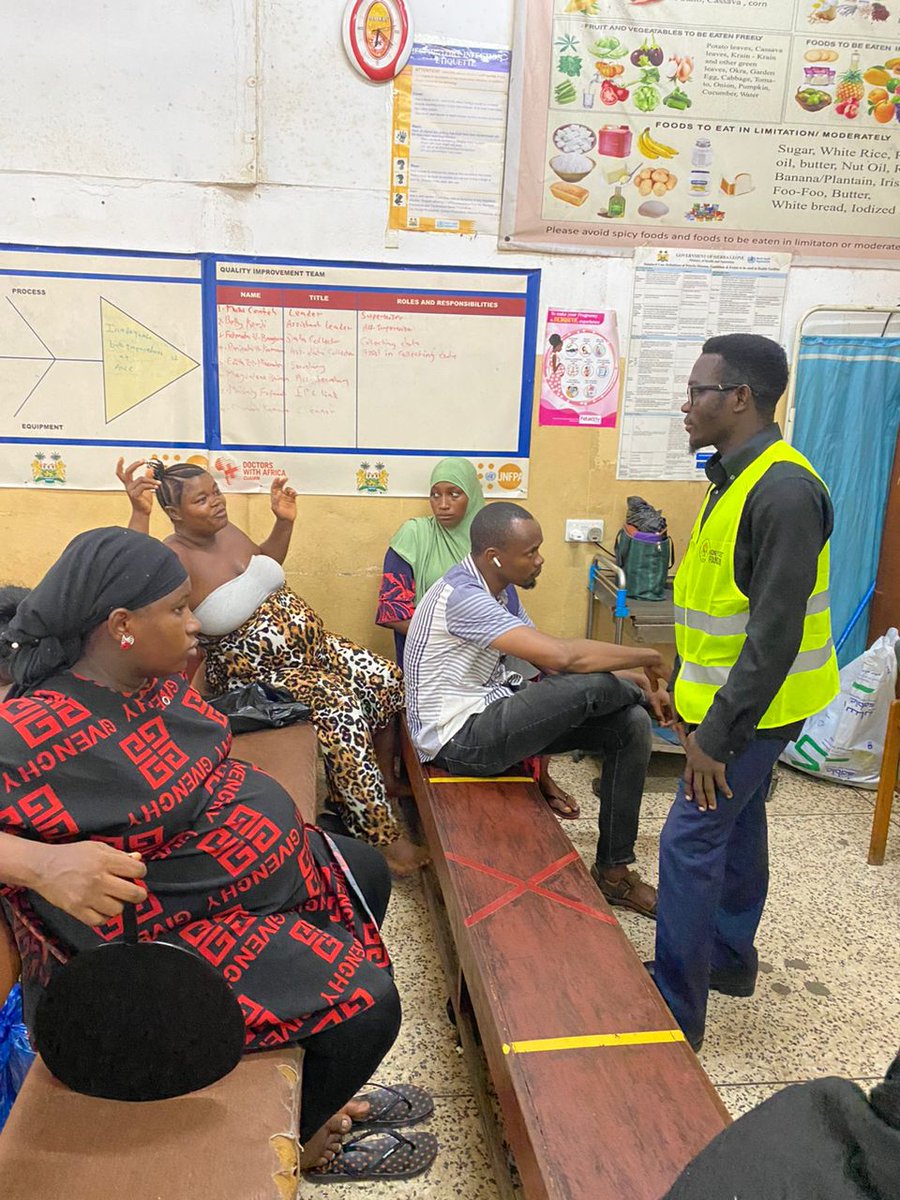 KidneySavers's tweet photo. Pregnancy-related #acute #kidney injury (AKI), #preeclampsia and #eclampsia, is a leading cause of #morbidity and #mortality in our society.  On #worldkidneyday2024 , we raised awareness to all pregnant women that attended  ANC clinic and admitted patients at #PCMH. @mohs_sl https://t.co/hlxQMFy9vV