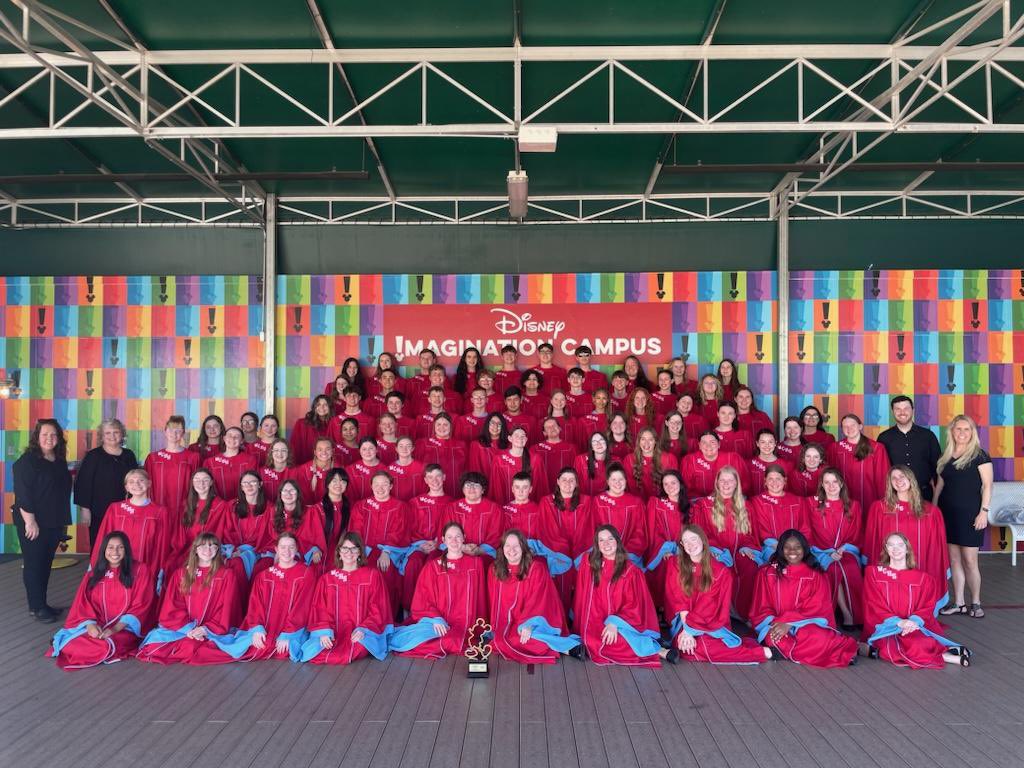 MrsMBenham's tweet photo. A year and a half of planning, hours and hours of rehearsals and thousands of dollars of fundraising was all worth it!  I’m so incredibly proud of all of these amazing kids!  You performed beautifully! #wearewebbcity https://t.co/pDdD2iH8mx