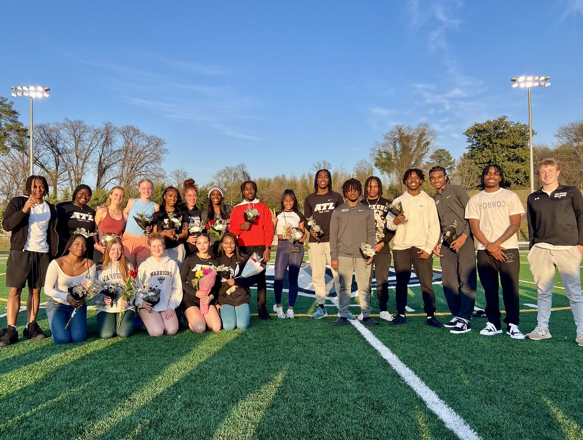Wow! What a blessing! I got 4 years with most of these seniors. Whether it’s been 4 months or years I’m thankful for the impact this group has had and will continue to have on NA T & F. 🖤🩶🤍