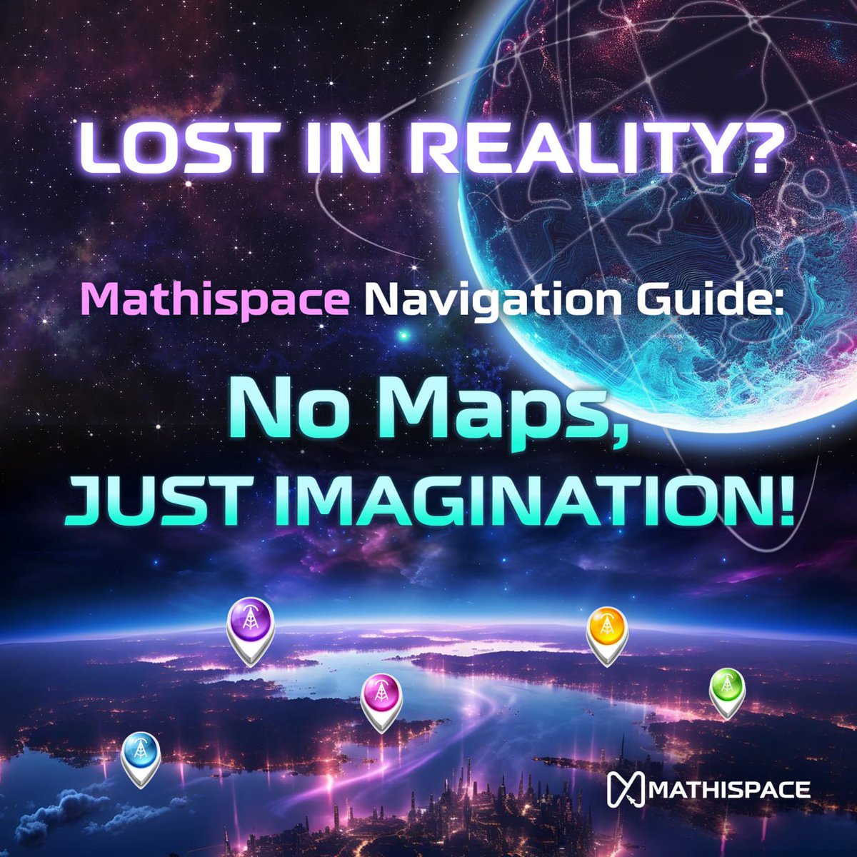 Feeling Lost in Reality? Let Mathispace Be Your Cosmic GPS! No More Wrong Turns, Just Infinite Fun Awaits! 🚀

#Metaverse #Mathispace #MetaverseEducation #metaverseworlds