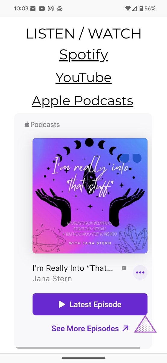 𓂀Jana Stern𓂀✨ tweet media