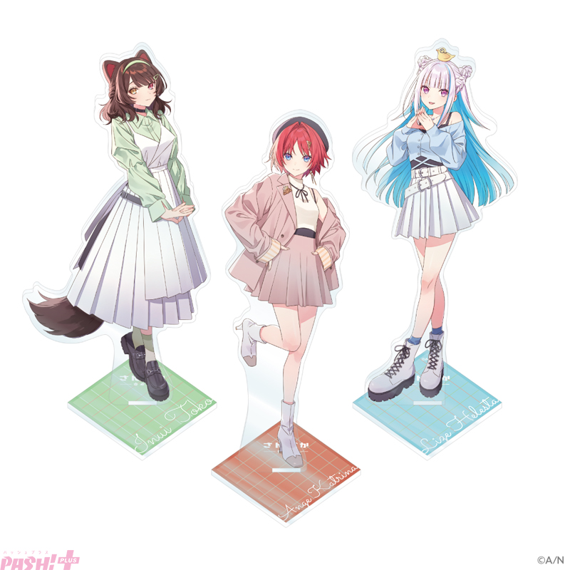 にじさんじ】戌亥とこ、アンジュ、リゼの「さんばか」5周年記念グッズ