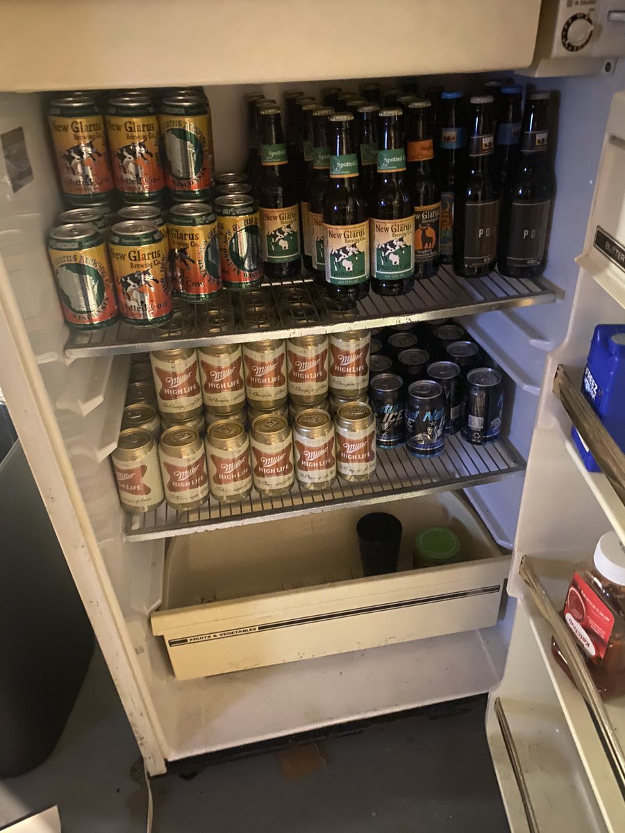 infamousluck's tweet image. Am I ready for this 4 day binge of madness?
#MarchMadness 
@NCAA 
@MarchMadnessMBB 
#spottedCow
#highlife
#nattyIce