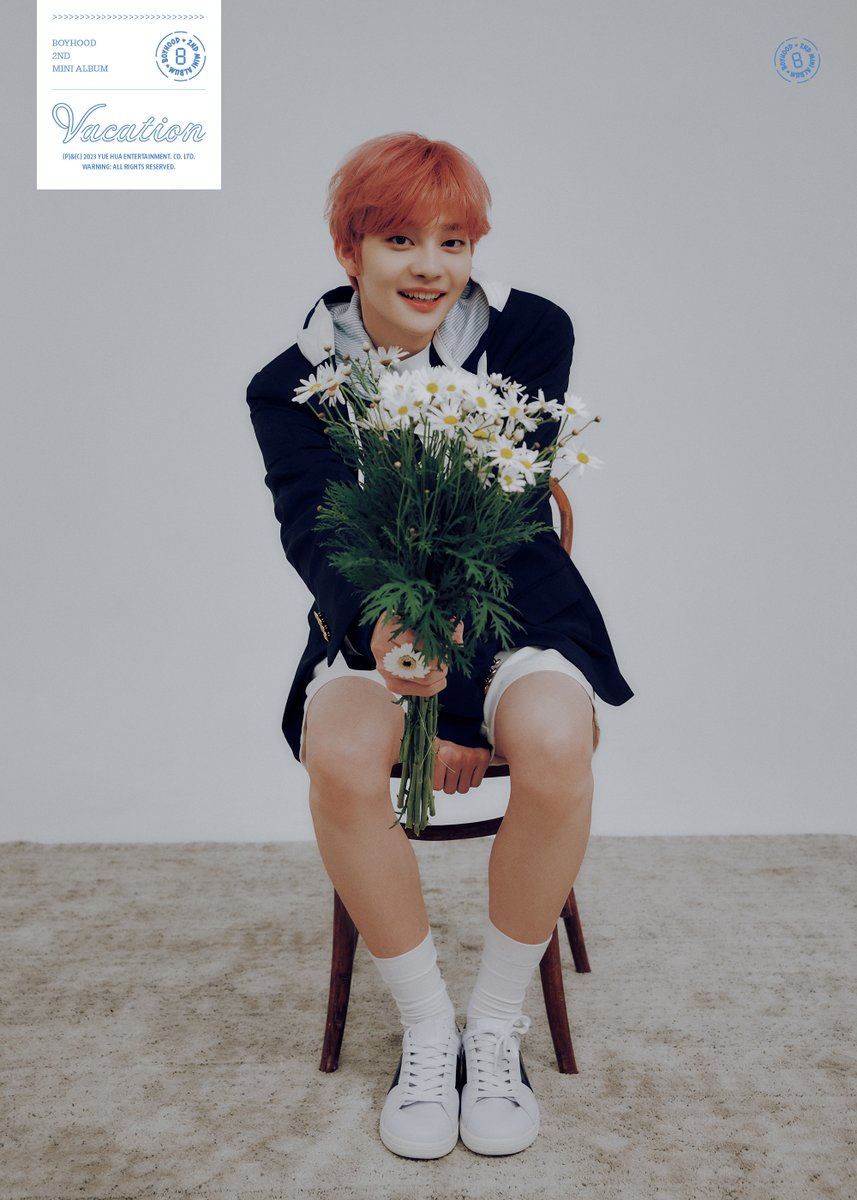 boyhood_yuehua's tweet photo. BOYHOOD
The 2nd Mini Album <VACATION>

CONCEPT PHOTO #2
少年不期而遇，心动怦然入怀💗
 坠入温柔眼眸，假日即将到来🏖️

2024.04.06 12:00&amp;18:00(CST)

#郭殿甲 #GUODIANJIA
#BOYHOOD #VACATION https://t.co/KVLHeWx6jl