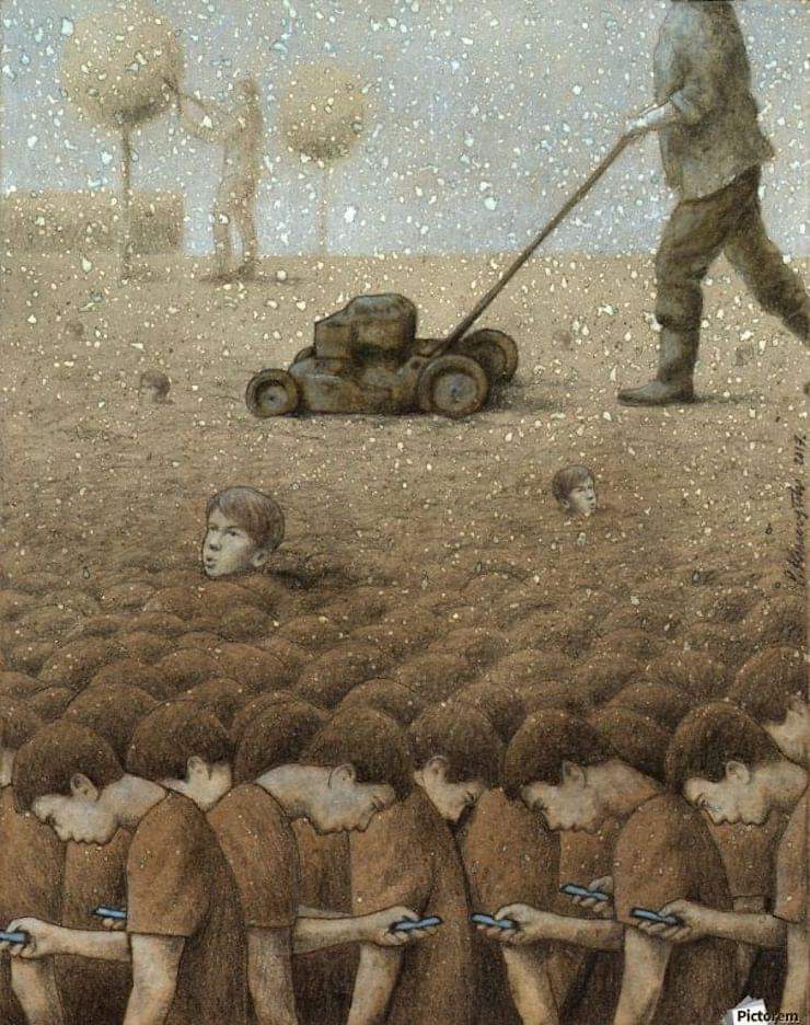 WingGirlTrader's tweet photo. A good visual metaphor of the times we live in! https://t.co/91UvF4u1oi