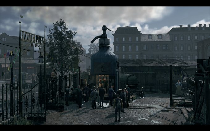 It's so clear the affection for/connection with the setting the devs have and how much they want to show it to you, and I was really struck by how much time you can spend just running around looking at stuff. There's so much love in it. 