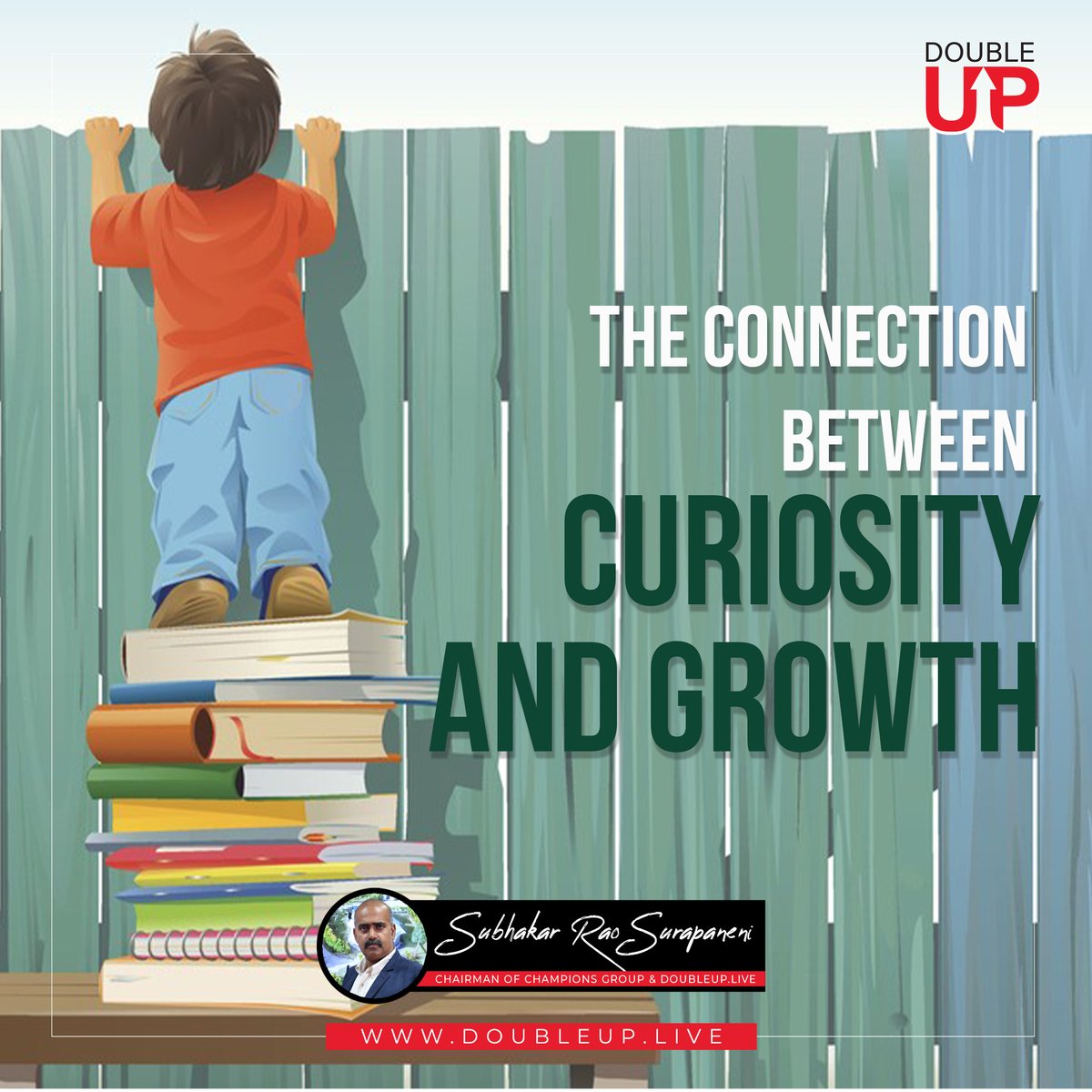 🌱 Exploring Curiosity's Role in Growth! 🚀

1. #Learning: Drives new skills.
2. #Adaptability: Embraces change.
3. Problem-solving: Sparks creativity.
4. Self-Discovery: Unveils passions.

Share your thoughts! How has #curiosity impacted your journey? 💬 #Growth #SubhakarRao