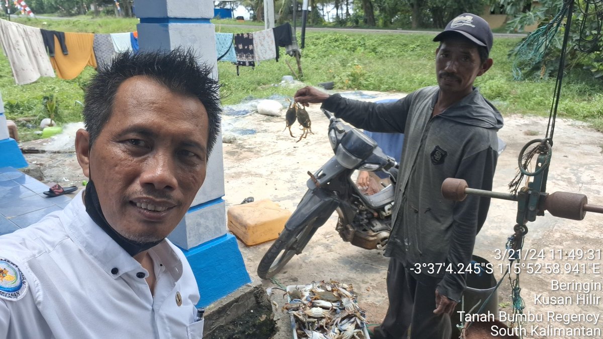 ekoprioraharjo's tweet photo. Kamis (21/03/2024)
Hasil tangkapan Kepiting Rajungan sebanyak 15 kg  oleh Bpk. Abd. Muis di KUB. PADAIDI BERINGIN Desa Beringin harga jual Rp 40.000/Kg  dgn  total pendapatan kotor 600.000
#GiatLuhkanSatminkalBWI 
#luhlapor 
#TanahBumbu 
@bppsdm_bp3bwi
@puslatluhkp 
@bppsdm_kp https://t.co/AqW1B868Ly