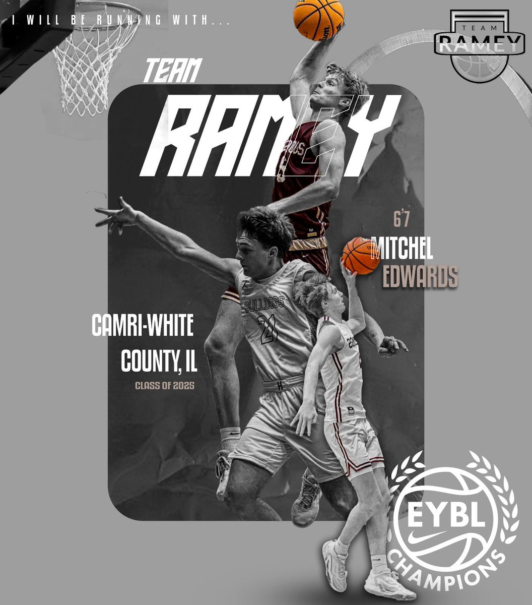 Great to be playing with Team Ramey this year! @Rameybasketball
