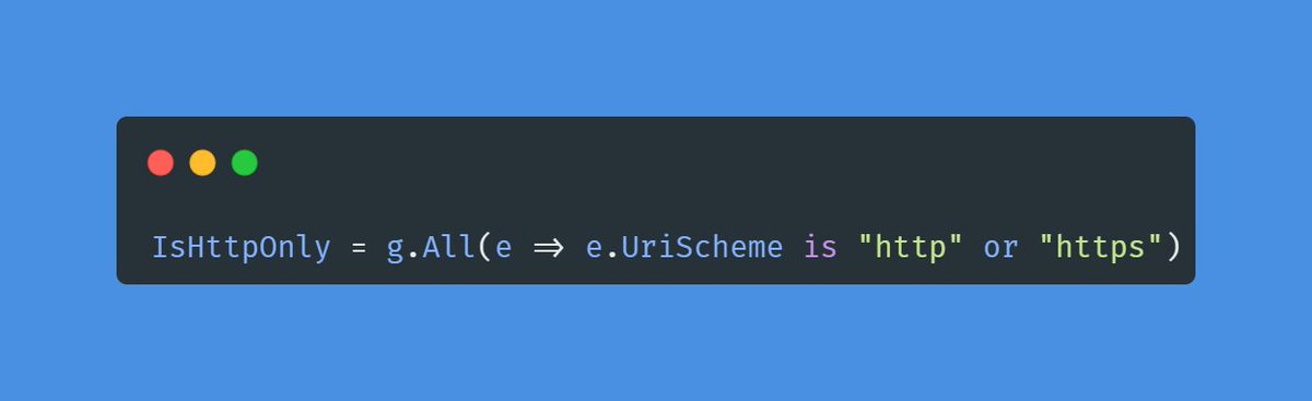 davidfowl's tweet image. C# can be so beautiful sometimes 😍

#dotnet  #csharp