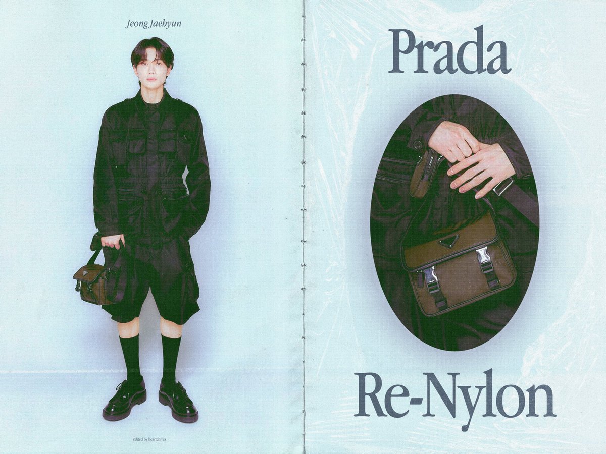 from the Prada Re-Nylon collection 

#JAEHYUN #재현
#PRADAxJAEHYUN #PradaReNylon
