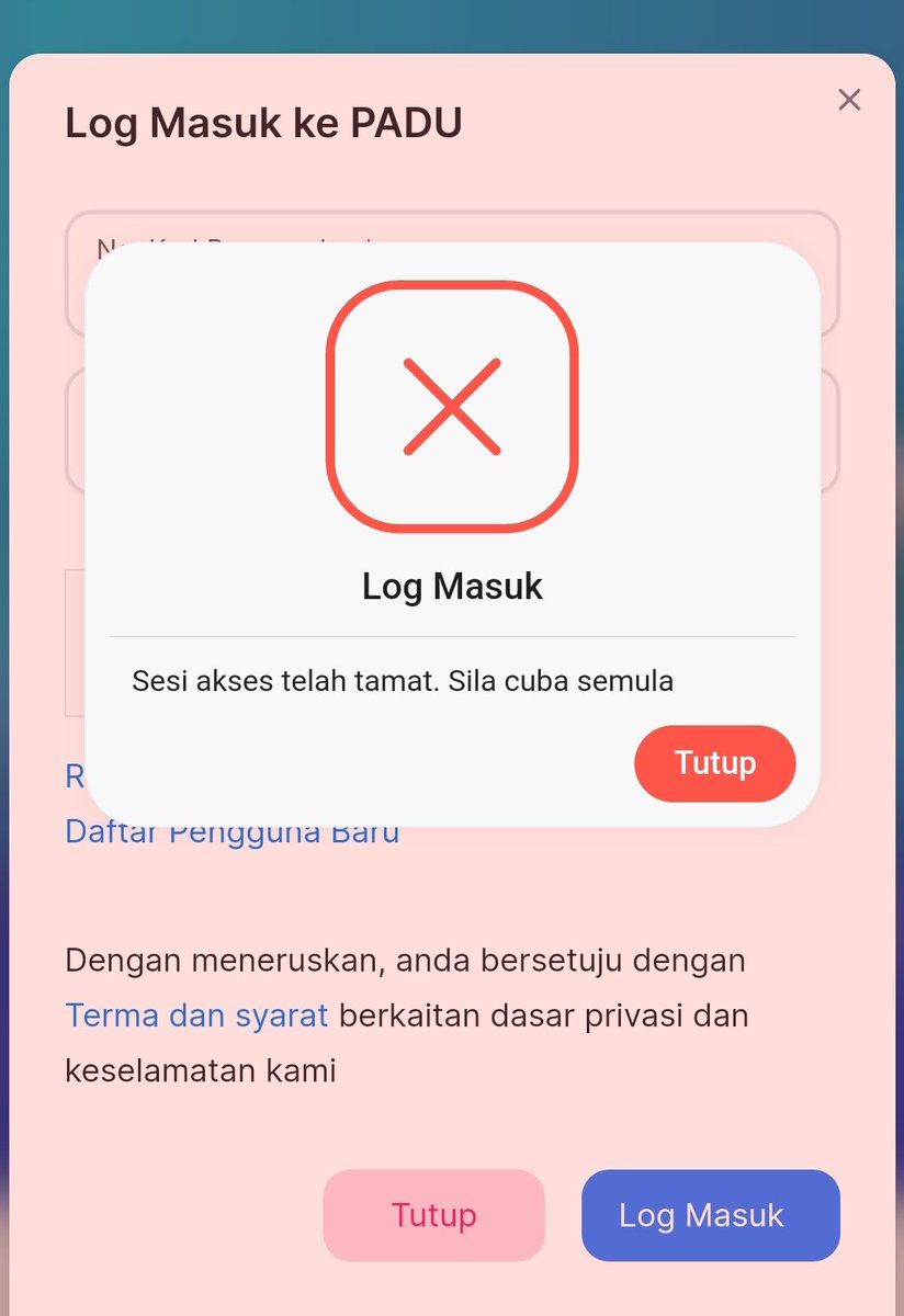 cmykay's tweet photo. @thulsimanogaran I've already registered, but strangely enough - cannot login to view. Been getting this message since last night till now. https://t.co/UQ8uceqbxc